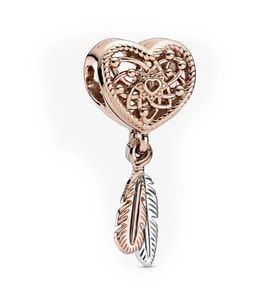 Nur Silver Kalpli Düş Kapanı Gümüş Charm NUR-BL12457