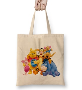 Winnie The Pooh Eeyore 01 Bez Çanta Uzun Saplı