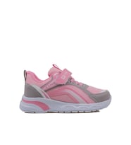 Trend Adımlar Pembe Cırt Cırtlı Unisex Çocuk Spor Ayakkabı
