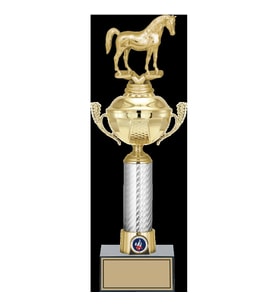 ODAK KUPA - Figürlü Kupalar - At Figürlü Kupalar FG-058 B - 40 cm