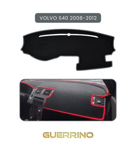VOLVO S40 (2008-2012)TORPİDO KORUMA HALISI GRİ KENAR