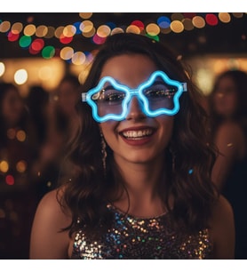 12 Adet Yıldız Gözlük – Glow Partisi ve Etkinlik İçin