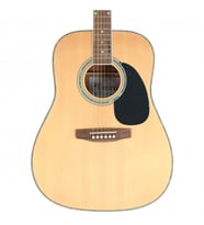 Almira F800N Akustik Gitar - Naturel (Orta Seviye - Dreadnought Kasa)  İleri Seviye İşçilik, Geliştirilmiş İç Balkon Yapısı, Zengin Akustik Projeksiyon  Ölçüler: 41 İnç Standart Dreadnought