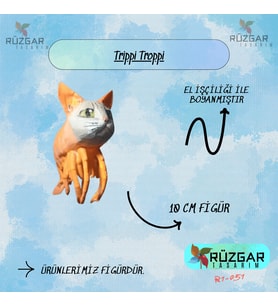 Trippi Troppi Tung Tung Sahur Karakteri 10 Cm Figür