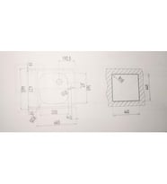 TEKA E 50 1B 46,5X46,5 TEZGAH ÜSTÜ MUTFAK EVYESİ