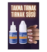 TransForMacion Takma Tırnak Yapay Elmas Tırnak Süsü Yapıştırıcı 716257