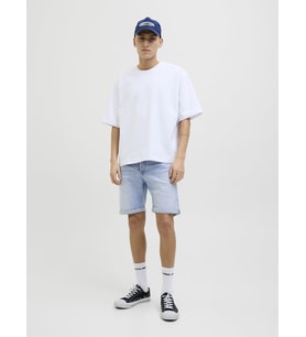 Jack & Jones JJIRICK JJIORIGINAL Erkek Denim Şort - Esnek ve Rahat Kalıp (DENIM)
