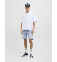 Jack & Jones JJIRICK JJIORIGINAL Erkek Denim Şort - Esnek ve Rahat Kalıp (DENIM)