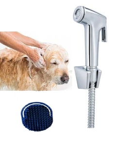 Sprey El Duşu Kedi Köpek Yıkama Tabancası Seti ve Kedi Köpek Yıkama Tarağı