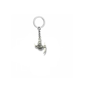Çekiç Tutan El Figürlü Anahtarlık – Zamak Metal Unisex Aksesuar