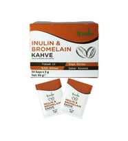 Fibrelle İnülin-Bromelain Kahve Detox 30 Adet 3 gr Kutu Saşe 90 g
