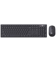 Lecoo KM2001 Kablosuz Q Klavye Mouse Set Bilgisayar Pc Klavye Mouse Seti