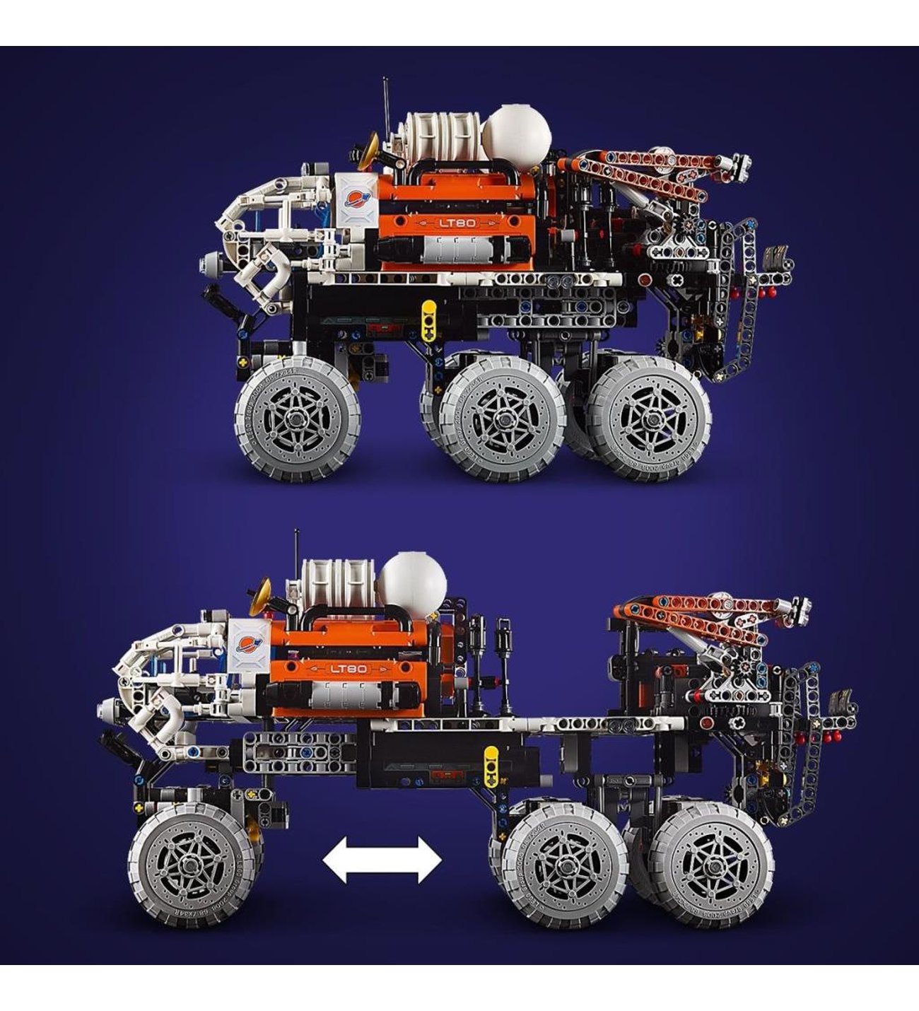 LEGO® Technic Mars Ekibi Keşif Aracı 42180 (1599 Parça)