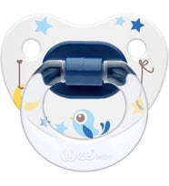 Baby 834 Desenli Damaklı Emzik No:2 6-18 ay, Asorti