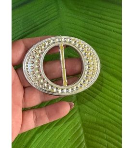 8X6 CM PLASTİK GÜMÜŞ RENK ÇANTA TOKASI KEMER TOKASI