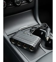 Araç İçi Güç Dağıtıcı 4 Çakmaklık 2 USB 1 Type C Şarj Ünitesi