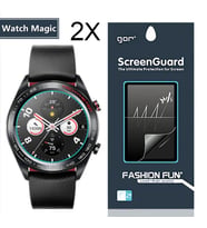 Gor Huawei Watch Magic 2 Darbe Emici Ekran Koruyucu 2 Adet Set-(5775) - GLST9077-8211