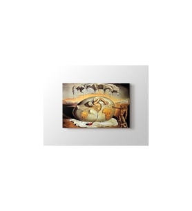 DBSanatevi Salvador Dali - Geopoliticus Child Tablo 50 X 70 cm
