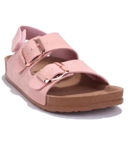 Fly Soft S961 Pembe Ortopedik Günlük Kız Çocuk Spor Sandalet