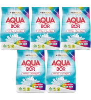 Boron AquaBor Matik Toz Çamaşır Deterjanı 30KG (Renkliler İçin) 200 Yıkama (5PK*6KG)