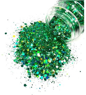 Chunky Glitter 4gr Holografik Reçine Tırnak Makyaj Glitter CG6