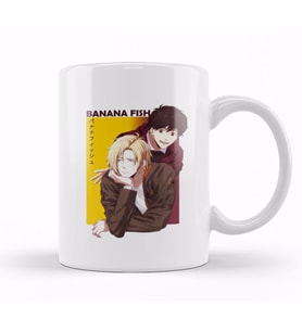Banana Fish Ash Lynx Eiji Okumura Anime Kupa Bardak Porselen