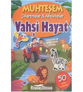 Muhteşem Çıkartmalar Aktiviteler Vahşi Hayat
