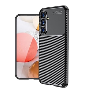 Galaxy S23 FE Kılıf Elde Kaymayan Kamera Korumalı Silikon (Siyah)