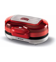 Ariete Party Time Hamburger Makinesi Kırmızı 0205/00 - Hamburger Maker, 1200 Watt, Çift Yapışmaz Pla