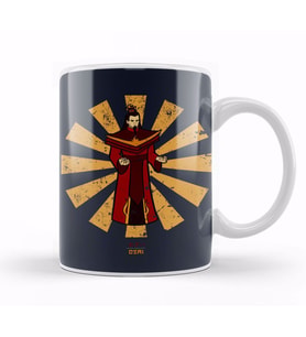 Ozai Retro Japanese Avatar Kupa Bardak Porselen