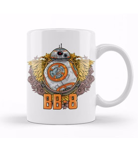 Bb8 Kupa Bardak Porselen
