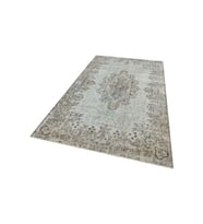 El Yapımı Yün&Pamuk Eskitme Halı 170x277 cm F1334