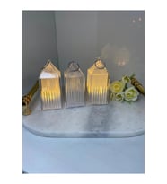 Lvn 22484 Askılı Led Mum 3 Lü Set