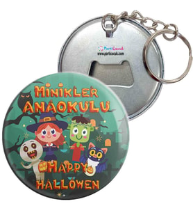 Halloween Anaokulu Hatıra Anahtarlık