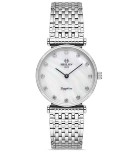 Hislon QL119S-09SS Kadın Kol Saati (Gri)