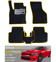 DODGE CHARGER (2015-2024) Uyumlu EVA Paspas Tam Set–Araca Özel,Su Geçirmez,Kolay Montaj