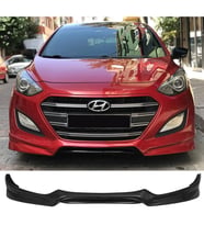 Hyundai i30 Custom Ön Ek Karlık Abs Plastik Mat Siyah 2012 2013 2014 2015 2016 2017 karlık+bodykit+ek