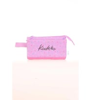 Kaukko Hat Accordion Kalem Çantası Lilac Hearts K2675