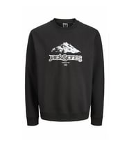 Jack & Jones Jcoflare Erkek Sweatshirt (Siyah)