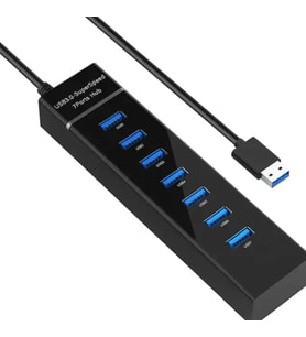 7 Port Usb Hub 30 Cm ZR249