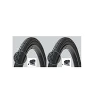 20 X 1.75 KATLANIR BİSİKLET İÇ DIŞ LASTİK SETİ SİYAH DURANTA ÖN ARKA 2 ADET