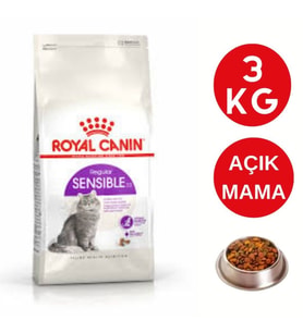 Royal Canin Sensible 33 Açık Kuru Kedi Maması 3 Kg.