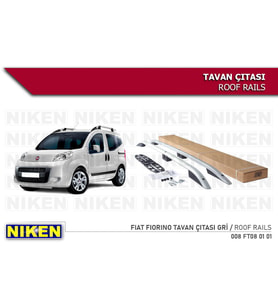 Fiat Fiorino Tavan Çıtası Port Bagaj Taşıyıcı Gri