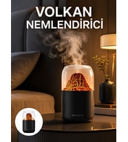 Alev Efektli Ultrasonik Difüzör Yeni Nesil