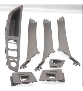 Bmw  5 Serisi F10-F18 Kapı Tutamak Seti 7 Parça Gri 51417225877