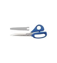 Kai V5250 Kılıflı Mavi Plastik Saplı Kumaş Kesim Makası 25 Cm