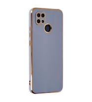 Microsonic Xiaomi Redmi 10A Kılıf Olive Plated Lavanta Grisi