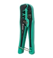 Proskit CP-373 4p 6p 8p / Rj9 Rj11 Rj12 Rj45 Plug Konnektör Kablo Sıkma Pensesi Made İn Taiwan