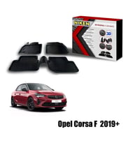 Opel Corsa F Havuzlu 3D Paspas Niken Siyah 2019+ sonrası uyumlu