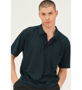 T0733 DEWBERRY ERKEK T-SHIRT-YEŞİL